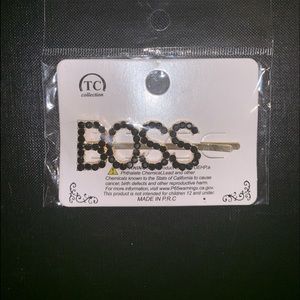 BOSS Crystal Hair Clip